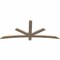 Ekena Millwork Alberta Smooth Timber Gable Bracket, Douglas Fir, 72"W x 30"H x 1 1/2"D x 3 1/2"F, 10/12 Pitch GBW072X30X0204ALB00SDF - alternate 5